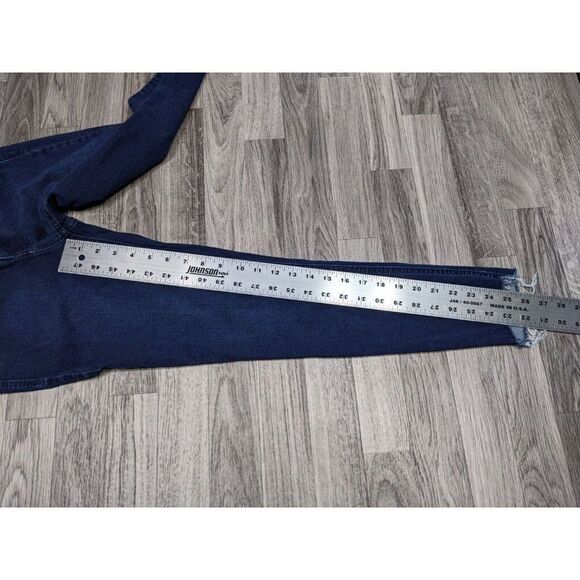 (3/$35) Old Navy Size 2 Pockets Rockstar Super Skinny Ankle Denim Blue Jeans - Picture 8 of 10